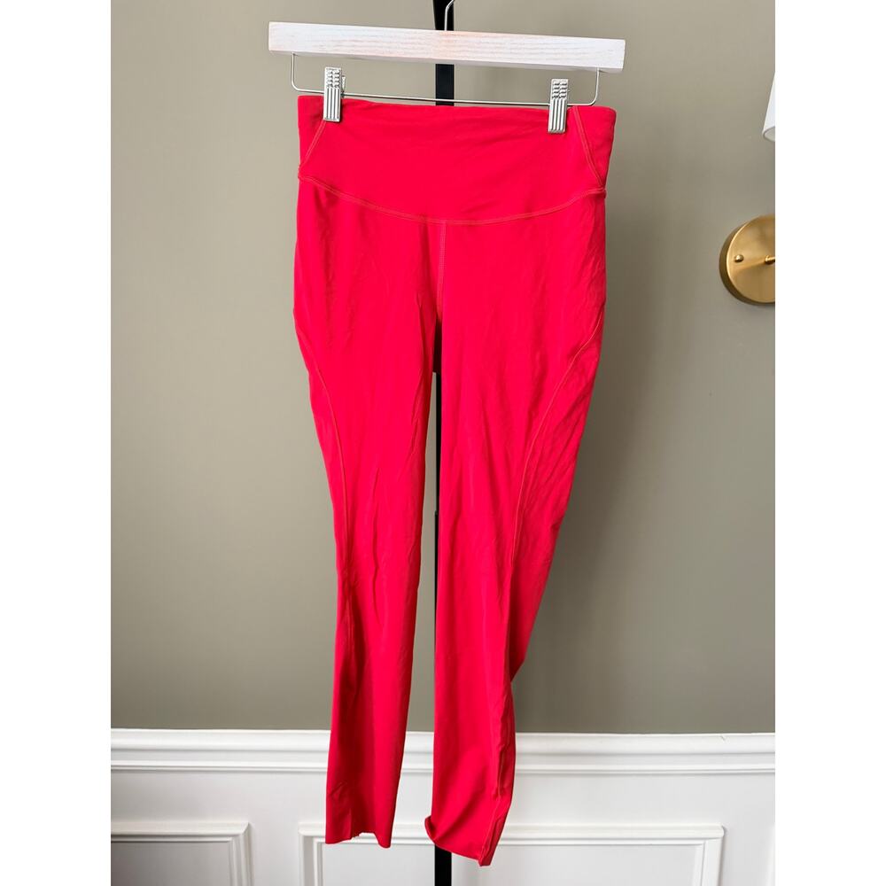 Lululemon Base Pace High-Rise Tight 25”Size 6 Dark Red - Picture 2 of 6